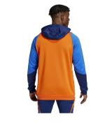 JUVENTUS FC Trainingsanzug Adidas Original Half Zip Hood Herren 2024 25 Orange Blau