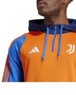 JUVENTUS FC Trainingsanzug Adidas Original Half Zip Hood Herren 2024 25 Orange Blau