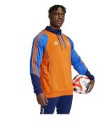 JUVENTUS FC Trainingsanzug Adidas Original Half Zip Hood Herren 2024 25 Orange Blau