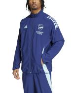  Arsenal Fc Adidas Giacca tuta rappresentanza Presentation Blu microfibra Woven 