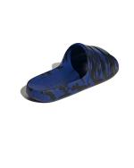 Adidas adilette Flow Unisex Meer Schwimmbad Schwimmen Freizeit Gummi Hausschuhe Schwarz Blau