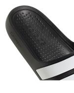 Adidas adilette Flow Unisex Meer Schwimmbad Schwimmen Freizeit Gummi Hausschuhe Schwarz Weiß