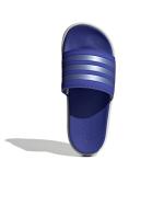 Gummi-Slipper für Dusche, Meer, Schwimmbad ADIDAS ADILETTE PLATFORM Woman Semi Cobalt Blue / Blue Spark Met. / Core White