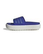 Gummi-Slipper für Dusche, Meer, Schwimmbad ADIDAS ADILETTE PLATFORM Woman Semi Cobalt Blue / Blue Spark Met. / Core White