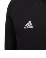 Adidas Entrada 22 Sweat Baumwollfleece Hoodie für Jungen Schwarz