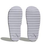 ADIDAS ADILETTE PLATFORM Damen Gummi-Slipper Dusche Meer Pool Silber Grau