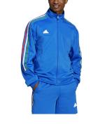 adidas House of Tiro Nations Pack Herren Sportjacke Polyester Baumwolle Reißverschlusstaschen Hellblau