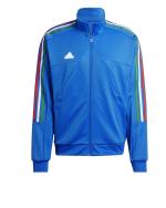 adidas House of Tiro Nations Pack Herren Sportjacke Polyester Baumwolle Reißverschlusstaschen Hellblau