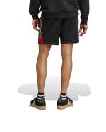 adidas Shorts House of Tiro Nations Pack Polyester Baumwolle Herren Schwarz Gelb MIT REISSVERSCHLUSSTASCHEN