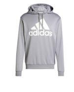 Kompletter Trainingsanzug ADIDAS Big Logo Hoodie French Terry Polyester Herren Grau