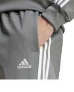 Freizeit-Trainingsanzug ADIDAS Basic 3-Streifen Tricot Herren Polyester SILBERGRAU