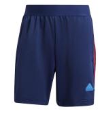 adidas House of Tiro Nations Pack Baumwollshorts für Herren, BLAU, REISSVERSCHLUSSTASCHEN