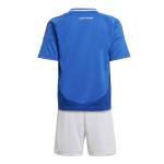  Italia Italy FIGC Adidas Completo Calcio mini baby kit set Bambino Azzurro Home 