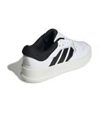 Sportschuhe Turnschuhe Adidas Court 24 Leder UNISEX Weiß Schwarz