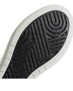 Sportschuhe Turnschuhe Adidas Court 24 Leder UNISEX Weiß Schwarz