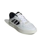 Sportschuhe Turnschuhe Adidas Court 24 Leder UNISEX Weiß Schwarz