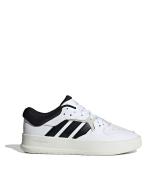 Sportschuhe Turnschuhe Adidas Court 24 Leder UNISEX Weiß Schwarz