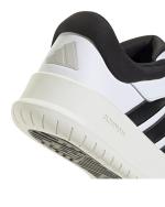 Sportschuhe Turnschuhe Adidas Court 24 Leder UNISEX Weiß Schwarz