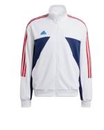 adidas House of Tiro Nations Pack Herren Sportjacke Polyester Reißverschlusstaschen weiß