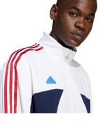 adidas House of Tiro Nations Pack Herren Sportjacke Polyester Reißverschlusstaschen weiß