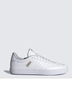 Sportschuhe Sneakers Adidas VL Court 3.0 Leder UNISEX TOTAL WEISS