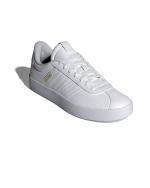 Sportschuhe Sneakers Adidas VL Court 3.0 Leder UNISEX TOTAL WEISS