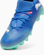  Scarpe Calcio Puma Future Bambino Ragazzo Bluemazing 7 Match FG/AG 