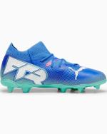  Scarpe Calcio Puma Future Bambino Ragazzo Bluemazing 7 Match FG/AG 