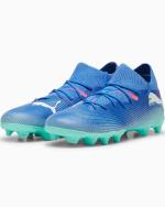  Scarpe Calcio Puma Future Bambino Ragazzo Bluemazing 7 Match FG/AG 