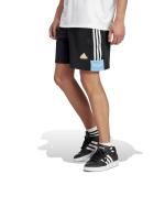 adidas shorts House of Tiro Nations Pack Baumwolle Herren ZIP POCKETS Schwarz Hellblau Weiß AFA