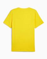 Freizeit T-Shirt BORUSSIA DORTMUND 09 BVB Puma Ftbl Culture Rundhals Baumwolle Herren Shirt 2024 25 Gelb