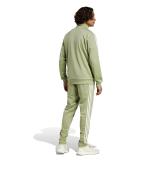 Sportlicher Trainingsanzug ADIDAS Basic 3-Streifen Tricot Man Olive Apple Polyester