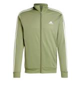 Sportlicher Trainingsanzug ADIDAS Basic 3-Streifen Tricot Man Olive Apple Polyester