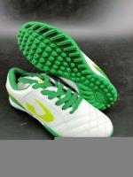 Fußballschuhe 5 gegen 5 GEMS TORNEO X TURF Synthetic MAN Weiß Grün Acid Green