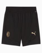 AC MILAN Puma TRAINING Trainingsshorts mit Reißverschlusstaschen Schwarz Herren 2024 25