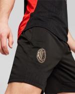 AC MILAN Puma TRAINING Trainingsshorts mit Reißverschlusstaschen Schwarz Herren 2024 25