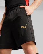 AC MILAN Puma TRAINING Trainingsshorts mit Reißverschlusstaschen Schwarz Herren 2024 25