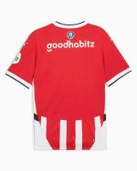 PSV Eindhoven Heim-Fußballtrikot 2024 25 kurze Ärmel Herren Rot Weiß