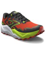 Trailrunning-Schuhe Brooks CALDERA 7 Herren Kirschtomate/Phantom/Limette