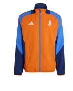 Präsentationsanzugjacke JUVENTUS FC Adidas Tiro 24 Herren 2024 25 Orange Blau