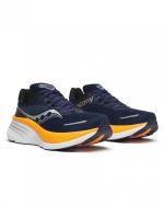 Laufschuhe Sneakers Saucony HURRICANE 24 NAVY/PEEL Mann Super gepolstert