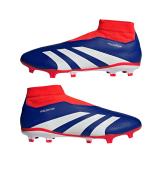  Scarpe Calcio Adidas Predator League laceless FG Blu 