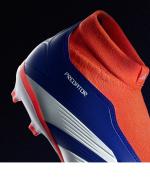  Scarpe Calcio Adidas Predator League laceless FG Blu 