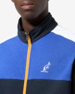 Australian ESSENTIAL kompletter Trainingsanzug Herren Fleece-Baumwoll-Sweatshirt MADE IN ITALY MARINEBLAU