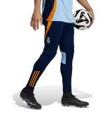 Trainingshose REAL MADRID RMFC adidas Herren Polyester AEROREADY Taschen mit Reißverschluss BLAU 2024 25