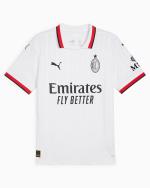 AC MILAN PUMA AWAY 2024 25 WEISS kurzärmliges Herren-Fußballtrikot