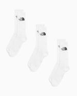 THE NORTH FACE MULTI SPORT CUSHION CREW Socken Socken 3 Paar Sportswear Lifestyle Weiß