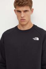 The North Face RAGLAN REDBOX Crew Rundhalspullover Sport Sweatshirt Schwarz