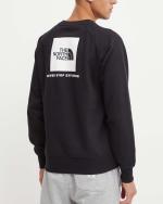 The North Face RAGLAN REDBOX Crew Rundhalspullover Sport Sweatshirt Schwarz