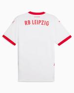 RBL Leipzig Heim-Fußballtrikot 2024 25 kurze Ärmel Herren Weiß Rot